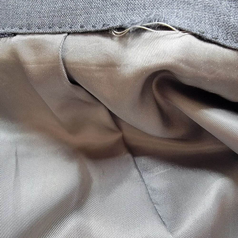 Vintage Thos Stuart for J D Howell Jacksonville Mens 40R Grey Sport Coat